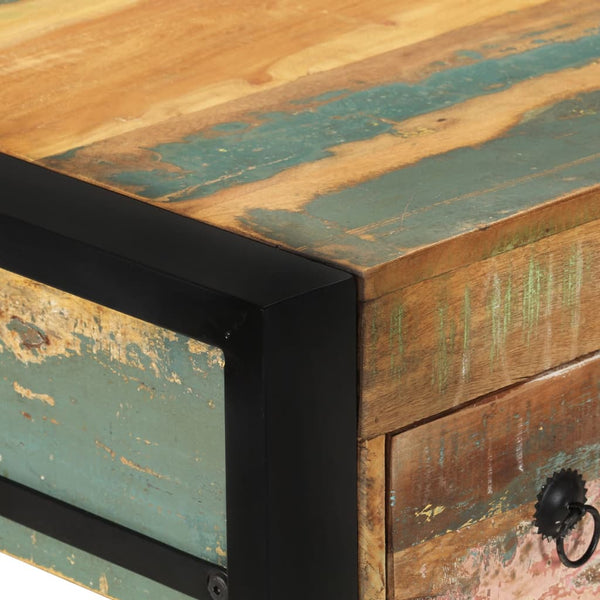 vidaXL Reclaimed Wood Desk