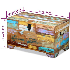 vidaXL Chest Reclaimed Solid Wood