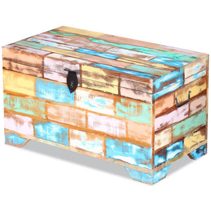 vidaXL Chest Reclaimed Solid Wood
