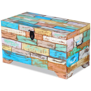 vidaXL Chest Reclaimed Solid Wood