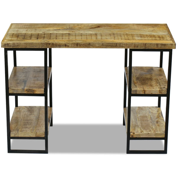 vidaXL Office Desk Mango Wood 110x50x76 cm