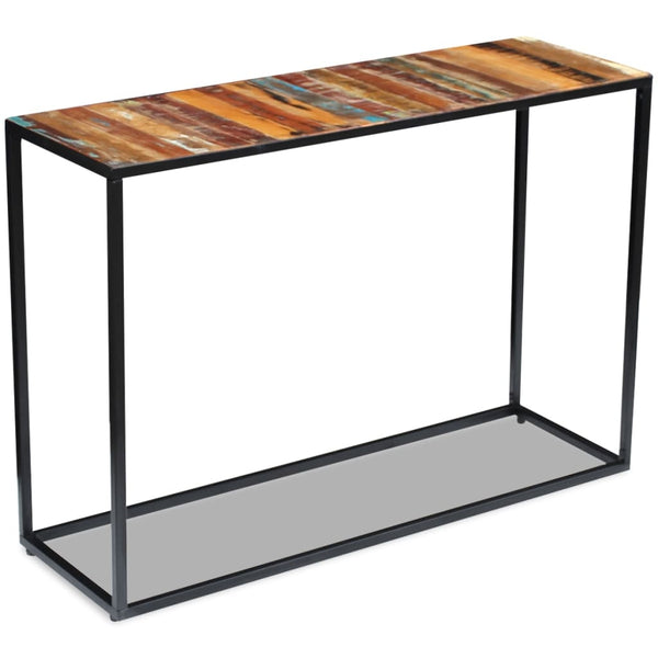 vidaXL Console Table Reclaimed Wood 110x35x76 cm