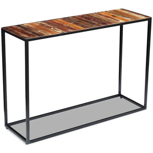 vidaXL Console Table Reclaimed Wood 110x35x76 cm