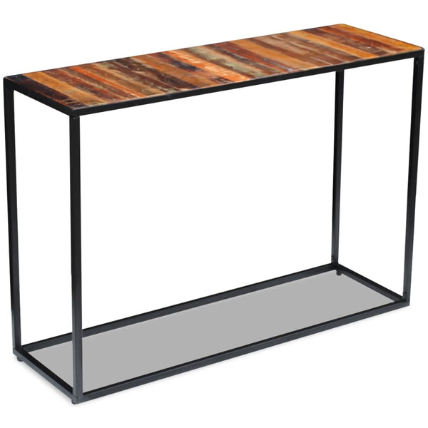 vidaXL Console Table Reclaimed Wood 110x35x76 cm