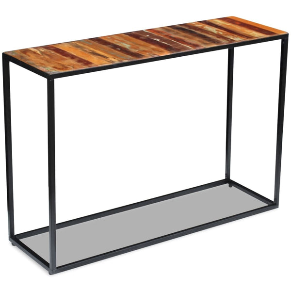 vidaXL Console Table Reclaimed Wood 110x35x76 cm