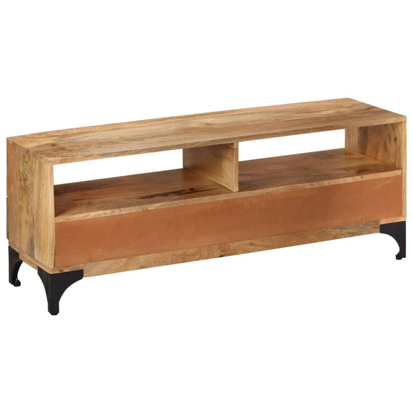 vidaXL TV Cabinet Mango Wood 120x35x45 cm