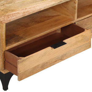vidaXL TV Cabinet Mango Wood 120x35x45 cm