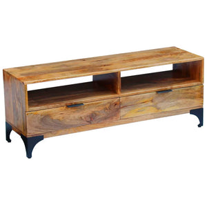 vidaXL TV Cabinet Mango Wood 120x35x45 cm