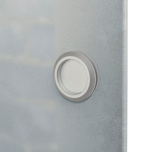 vidaXL Double Sliding Glass Door