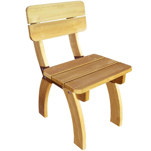 vidaXL Garden Chairs 2 pcs. Impregnated Pinewood