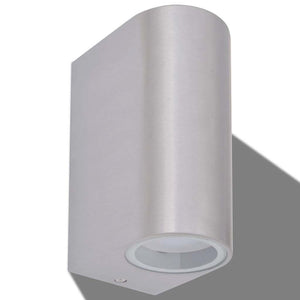 vidaXL LED Outdoor Wall Lights 2 pcs. Round Up/Down