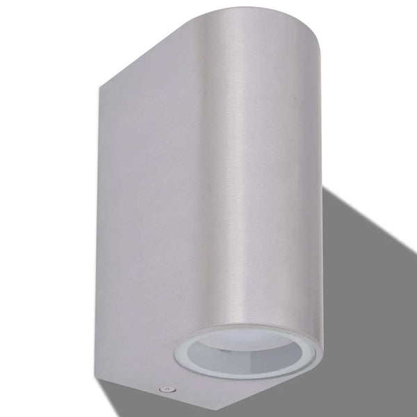 vidaXL LED Outdoor Wall Lights 2 pcs. Round Up/Down
