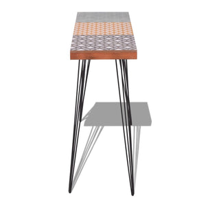 vidaXL Console Table 90x30x71.5 cm Brown