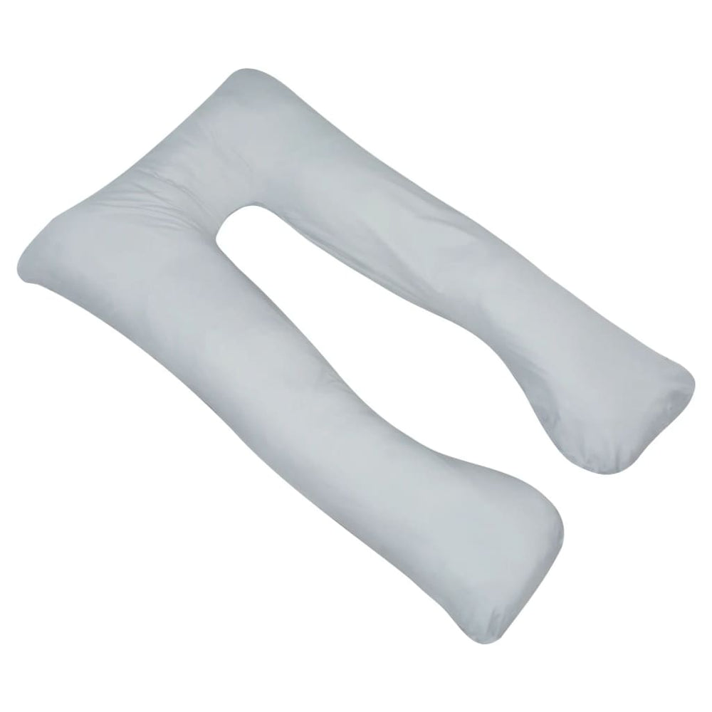 vidaXL Pregnancy Pillow 90x145 cm Grey