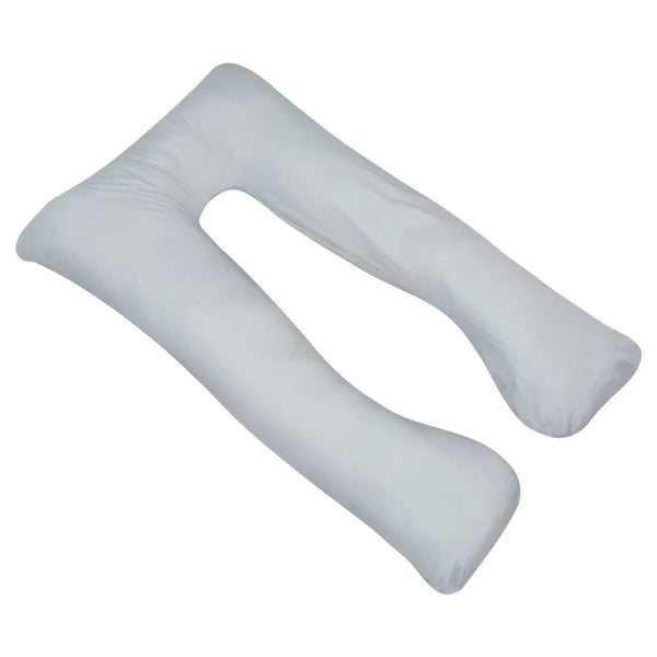 vidaXL Pregnancy Pillow 90x145 cm Grey