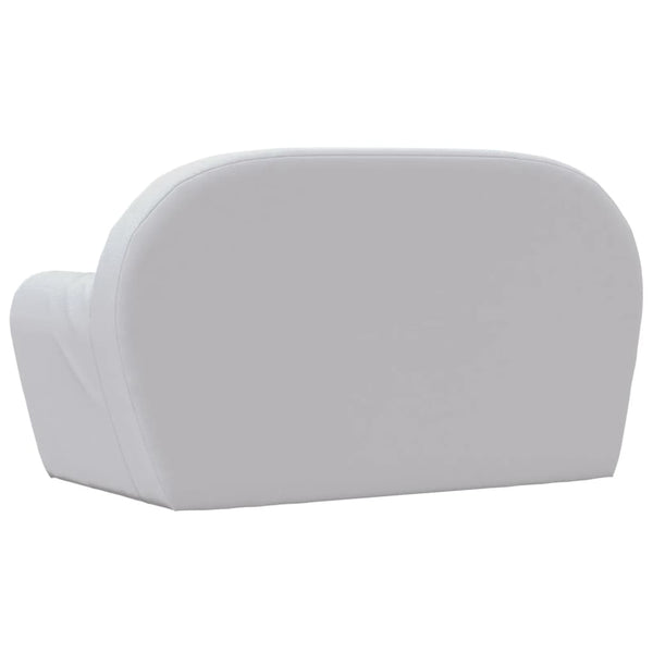 vidaXL Kids' Foldable Armchair Light Grey