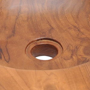 vidaXL Solid Teak Sink 45 cm