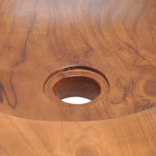 vidaXL Solid Teak Sink 45 cm