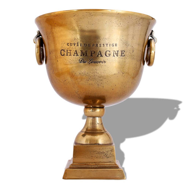 vidaXL Champagne Cooler Trophy Copper Brown