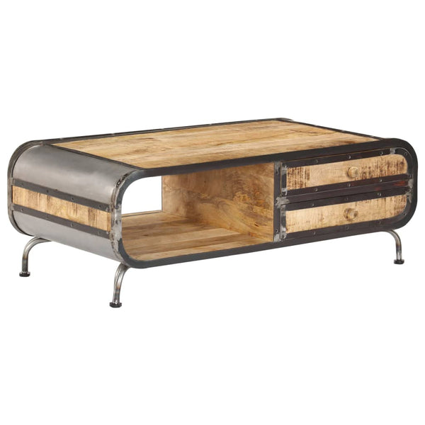 vidaXL Coffee Table 100 x 50 x 35 cm Solid Mango Wood