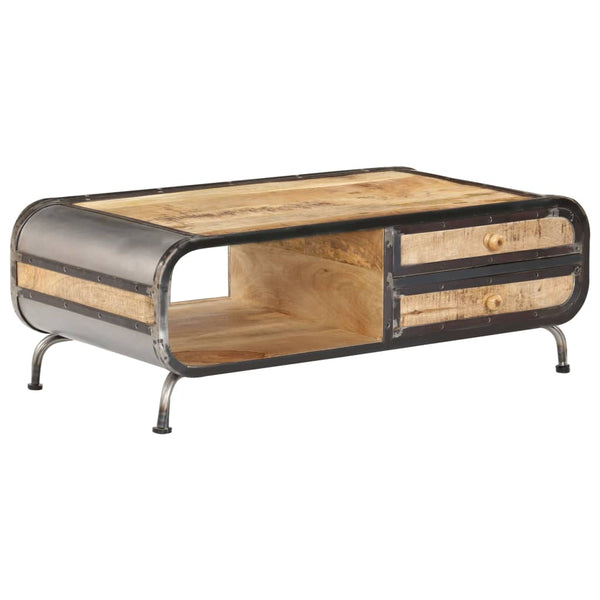 vidaXL Coffee Table 100 x 50 x 35 cm Solid Mango Wood