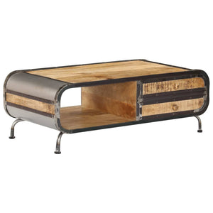 vidaXL Coffee Table 100 x 50 x 35 cm Solid Mango Wood