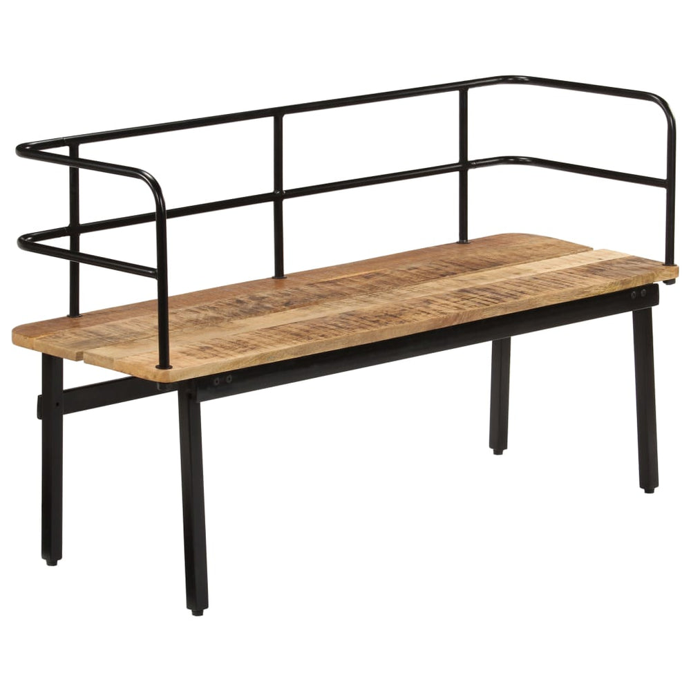 vidaXL Bench 120 x 40 x 70 cm Solid Mango Wood
