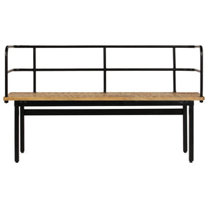vidaXL Bench 120 x 40 x 70 cm Solid Mango Wood