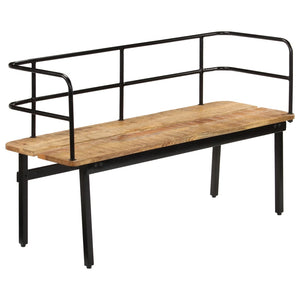 vidaXL Bench 120 x 40 x 70 cm Solid Mango Wood