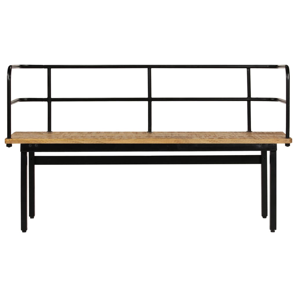 vidaXL Bench 120 x 40 x 70 cm Solid Mango Wood