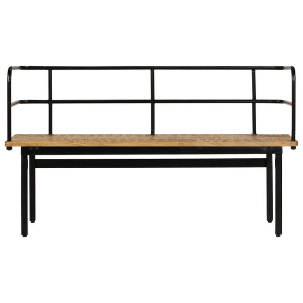 vidaXL Bench 120 x 40 x 70 cm Solid Mango Wood