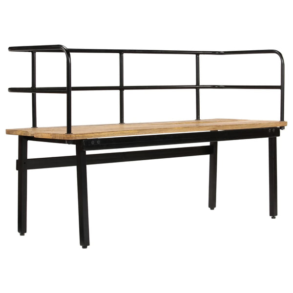 vidaXL Bench 120 x 40 x 70 cm Solid Mango Wood