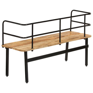 vidaXL Bench 120 x 40 x 70 cm Solid Mango Wood