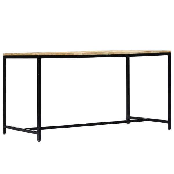 vidaXL Dining Table 140x70x75 cm Rough Mango Wood