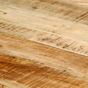 vidaXL Dining Table 140x70x75 cm Rough Mango Wood