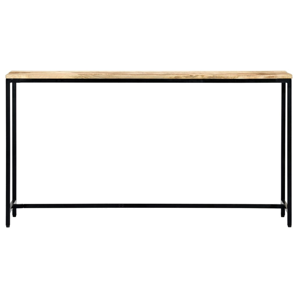 vidaXL Console Table 140x35x76 cm Solid Mango Wood