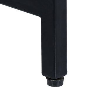 vidaXL Console Table 140x35x76 cm Solid Mango Wood