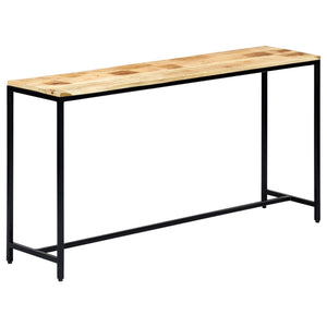 vidaXL Console Table 140x35x76 cm Solid Mango Wood