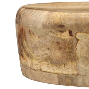 vidaXL Bar Stools 2 pcs Solid Mango Wood