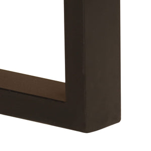 vidaXL Desk with 2 Drawers 110 x 50 x 77 cm Solid Mango Wood