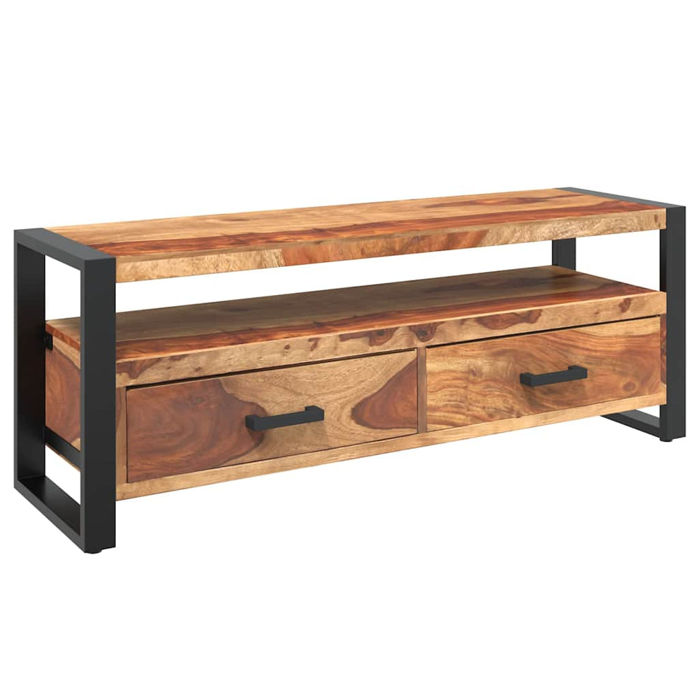 vidaXL TV Cabinet 120x35x45 cm Solid Acacia Wood