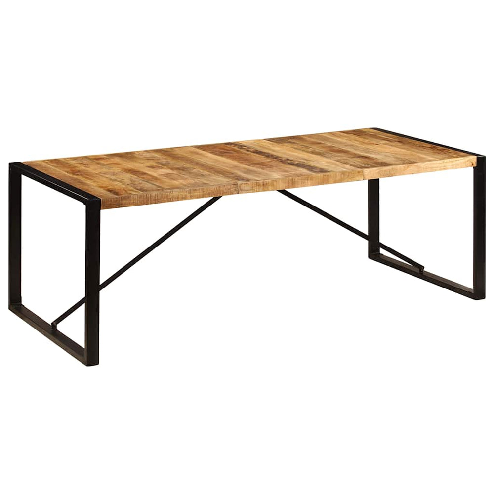 vidaXL Dining Table 220x100x75 cm Solid Mango Wood