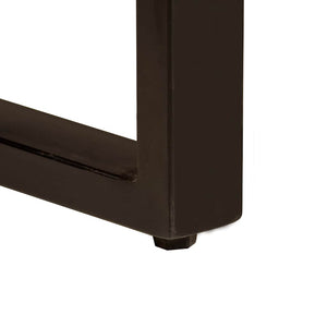 vidaXL Dining Table 220x100x75 cm Solid Mango Wood