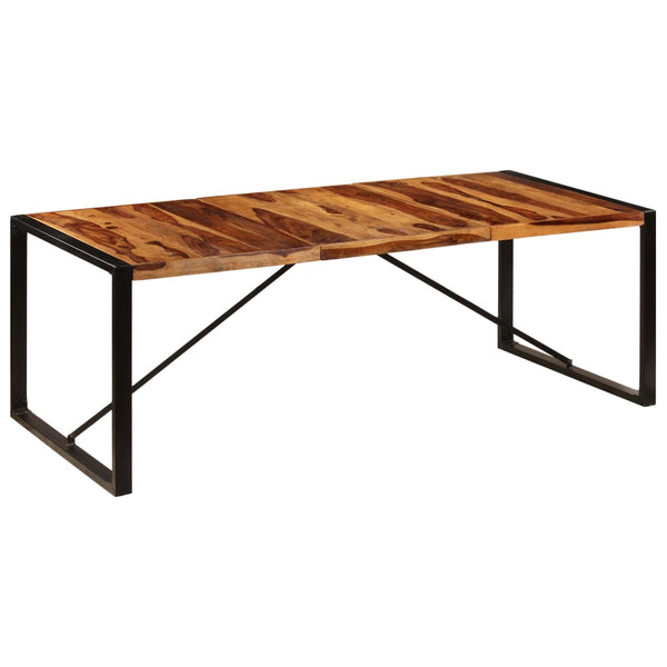 vidaXL Dining Table 220x100x75 cm Solid Acacia Wood