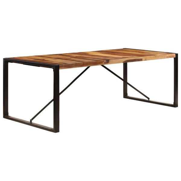 vidaXL Dining Table 220x100x75 cm Solid Acacia Wood