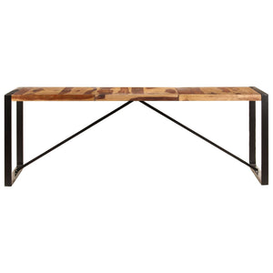 vidaXL Dining Table 220x100x75 cm Solid Acacia Wood