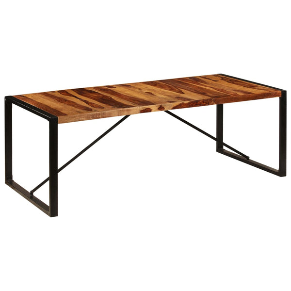 vidaXL Dining Table 220x100x75 cm Solid Acacia Wood