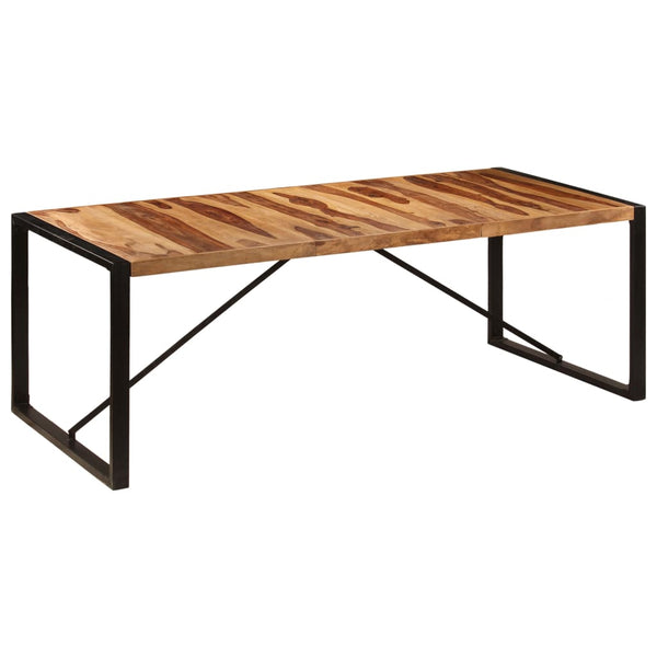 vidaXL Dining Table 220x100x75 cm Solid Acacia Wood