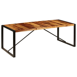 vidaXL Dining Table 220x100x75 cm Solid Acacia Wood