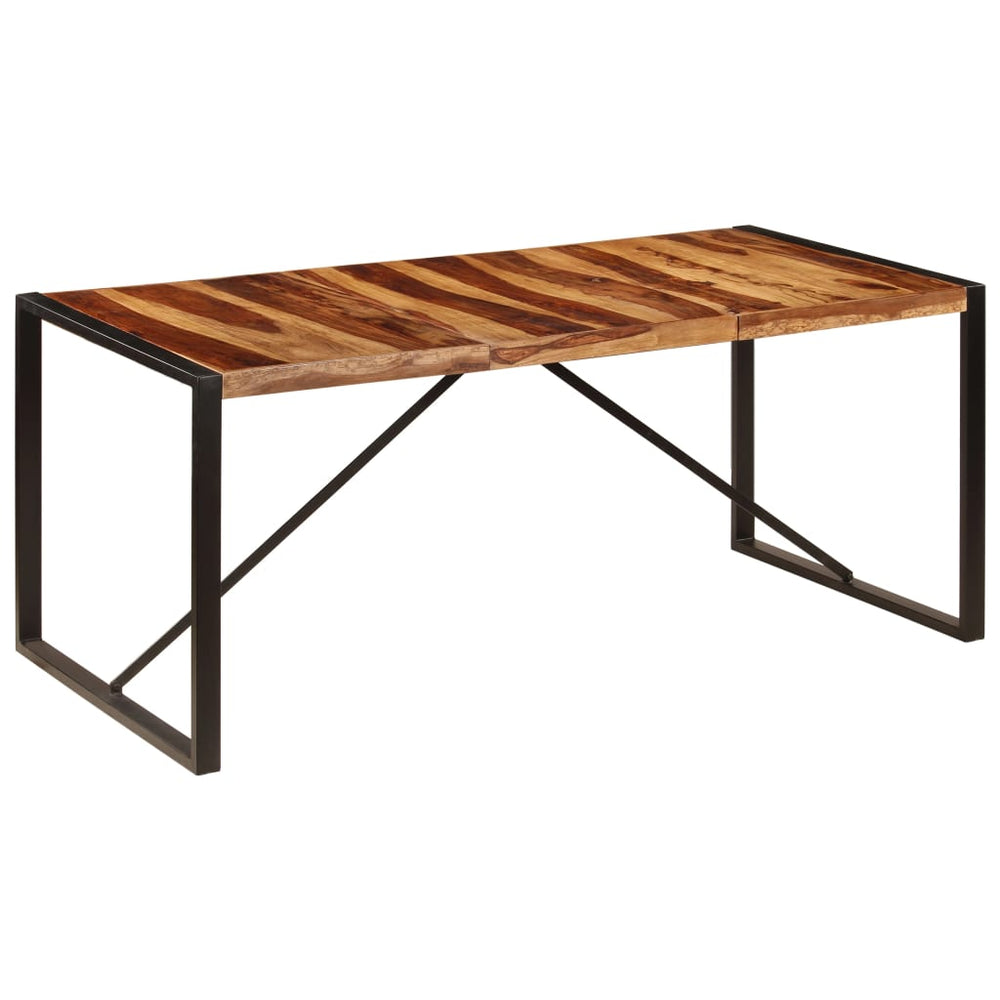 vidaXL Dining Table 180 x 90 x 75 cm Solid Acacia Wood
